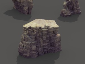 mountain - terrain 08 3Dモデル