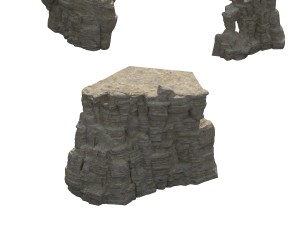 mountain - terrain 08 3D 模型