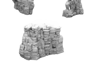 mountain - terrain 08 3D 模型
