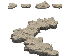 mountain - terrain 09 Modello 3D
