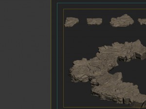 mountain - terrain 09 Modello 3D