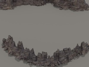 mountain - terrain 10 Modèle 3D