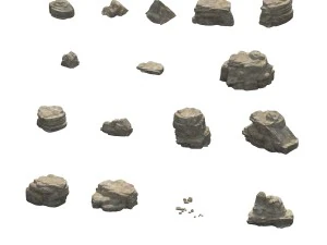 mountain - terrain 11 3D Model