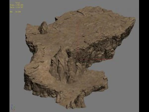 mountain - terrain 12 3D Model