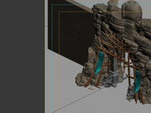 cottage - entrance 02 3D Model