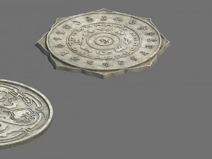 tallas de piedra - plataforma Modelo 3D