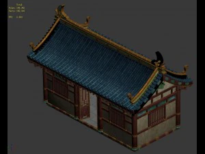 market - city building 01 3D Model