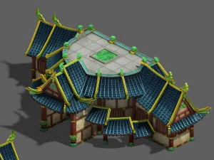 market - city architecture 02 3D Model