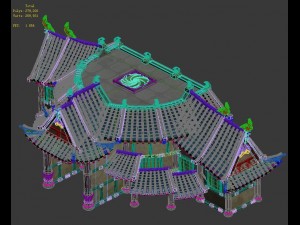 market - city architecture 02 3D Модель