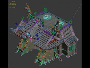 market - city architecture 03 3D-Modell