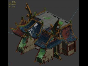market - city architecture 03 3D-Modell