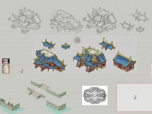 market - city roof 01 3Dモデル