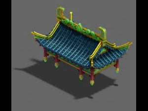 rynek - dach miejski 02 Model 3D