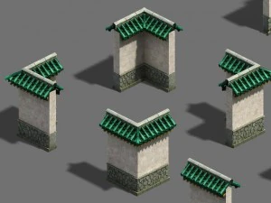 academy - door wall 3D Model