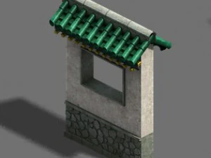 academy - door wall 3D Model