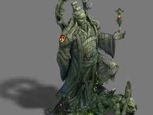 शूशन - मूर्ति 3D मॉडल