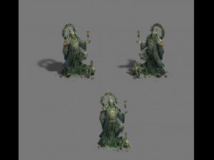 shushan - statue 3D Model