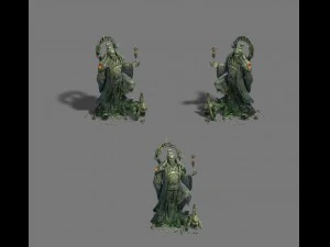 shushan - statue 3D Model