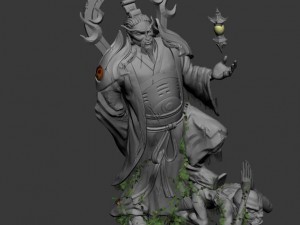 shushan - statue 3D Model