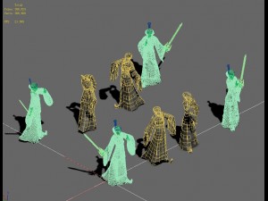shushan - statue 02 3D 모델
