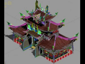 shushan - palace 3D Model