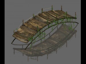 shushan - arch bridge 3Dモデル