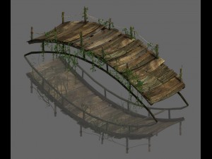 shushan - arch bridge 3Dモデル