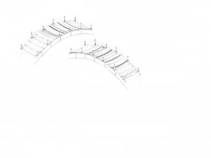 shushan - arch bridge 3D Model