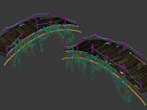 shushan - arch bridge 3D Model