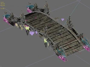 shushan - chicken head bridge 3D Model