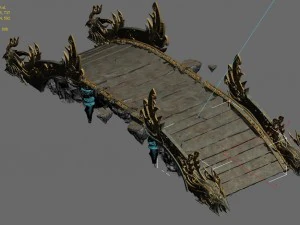 shushan - chicken head bridge 3D Model