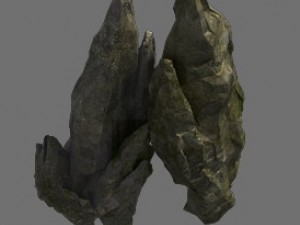 shushan - pointed stone 3D Model