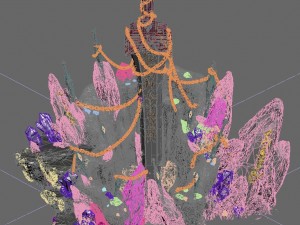 shushan - sword pool 3D Model