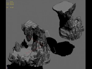 shushan - rugged rocks 3D Model