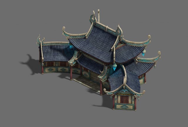 shushan - los north room 3D Model .c4d .max .obj .3ds .fbx .stl .blend 