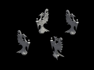 shushan - bird-shaped street light 3D Model
