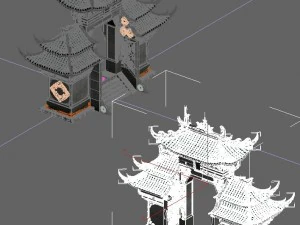 shushan - arch 3D Model