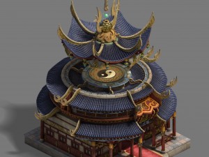 shushan - side hall 3D Model