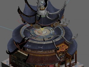 shushan - side hall Modelo 3D