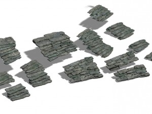 shushan - stone ladder Model 3D