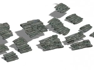 shushan - stone ladder 3D Model