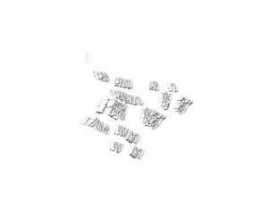 shushan - stone ladder 3D Model