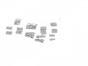 shushan - stone ladder 3D Model