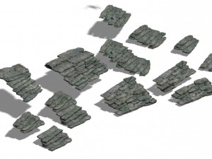 shushan - stone ladder Model 3D