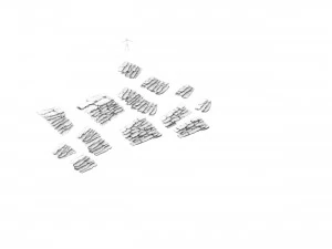 shushan - stone ladder 3D Model