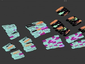 shushan - stone ladder Model 3D