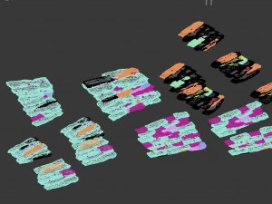 shushan - stone ladder 3D Model