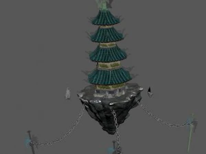 shushan - tower 3D Model