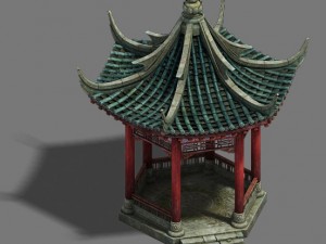 shushan - pavilion Modèle 3D