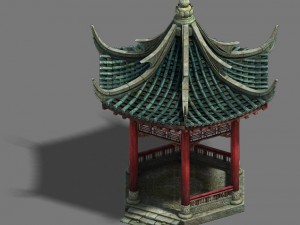 shushan - pavilion Modelo 3D